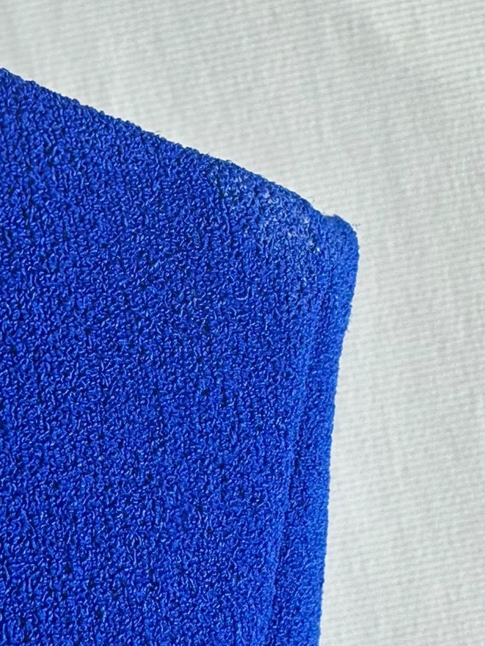 Calvin Klein Sheath Dress Sz 14 XL Cobalt Blue Slvlss Career Quiet Luxury - Picture 3 of 5